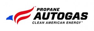 Propane Autogas Clean American Energy logo from the Propane Education & Research Council (PERC) to label autogas