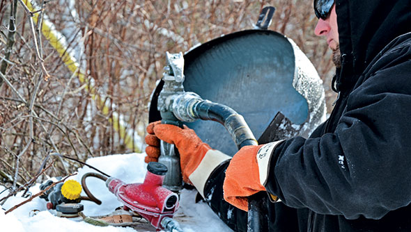 Winter Supply  Photo: Kevin Yanik