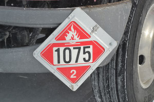 safety placard 1075. Photo by Kevin Yanik