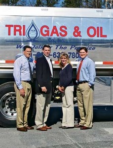 From left, Keith McMahan, Nash McMahan, Julie McMahan and David McMahan of Tri-Gas & Oil Co. Photo courtesy of Tri-Gas & Oil Co.