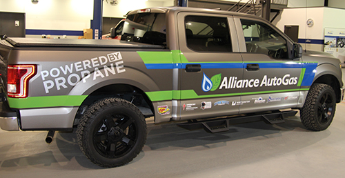 Alliance AutoGas to convert a Ford F-150 for Work Truck Show attendees