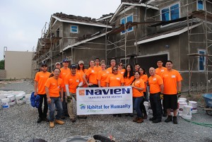 Navien donates tankless water heaters to Habitat for Humanity homes in California