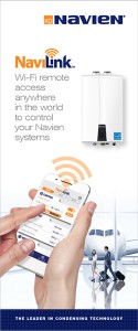 Navien's NaviLink makes it easy for commercial and residential users to communicate with their Navien systems, the company says. Photo courtesy of Navien.