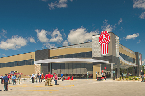 Wisconsin Kenworth opens a new facility in Windsor, Wis. Photo courtesy of Kenworth.