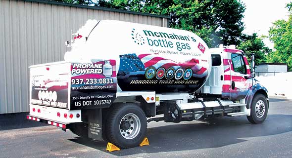 Joe Buschur has owned McMahan’s Bottle Gas since he purchased the company in 1979. Photo courtesy of McMahan’s Bottle Gas