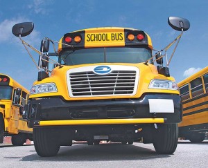 CleanFuel USA, Powertrain Integration, the Texas Railroad Commission and a handful of school districts approached Blue Bird about developing a factory-made propane school bus in 2006. A decade later, Blue Bird is now a key propane industry partner. Photo by Bob Yosay/The Vindicator