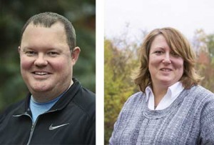 Bobby Mitchell (right) and Lori Murawski (left). Photos courtesy of EDP