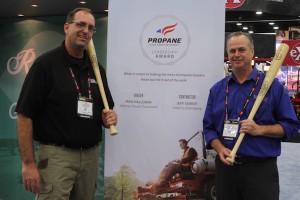 PERC named Mike Holloran and Jeff Sebert as its Propane Leadership Award winners. Photo courtesy of PERC