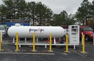 Georgia Gas Distributors installed a refueling dispenser for 2 Peaches Group. Photo courtesy of 2 Peaches Group LLC