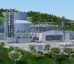 The 21-megawatt propane-fired Wärtsilä power plant project in the U.S. Virgin Islands. Photo courtesy of Wärtsilä.