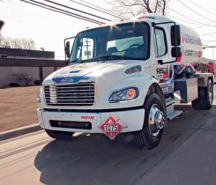 Propane retailers help to drive growth with each new delivery of propane. Confidence among businesses and consumers is yet another driver of growth. Photo courtesy of Freightliner Custom Chassis Corp.