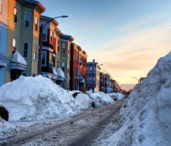 winter street. Photo: iStock.com/DenisTangneyJr