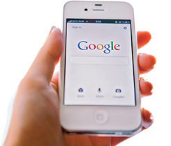 The decision to switch to a Google search function is based mostly on data showing the frequency with which a search engine is used. Photo: iStock.com/Erikona