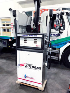 Retailers who supply propane autogas to customers can work with industry partners to provide the needed equipment, such as dispensers for refueling stations. Photo by Joe McCarthy 