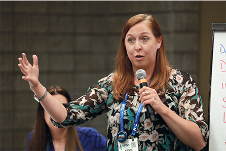 Kimmie Marler, regional business analyst for ThompsonGas, participated in the DiSC management training program. Photo courtesy of Women In Propane and the National Propane Gas Association 