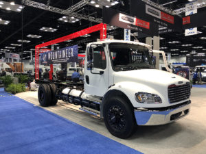 S2G 8.8L propane autogas fueled chassis image courtesy of Freightliner Custom Chassis Corp.