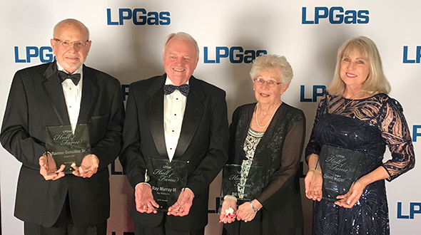 From left, Ramon González Sr., Ray Murray III, Jeri Mahre and Lajan Lugar. Photo by Joe McCarthy