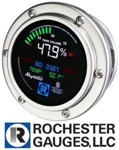 Magnetel electronic dial. Photo courtesy of Rochester Gauges LLC