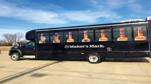 Maker’s Mark is a top-shelf purveyor of fine Kentucky bourbon sold in a distinctive squarish bottle hand-sealed in bright red wax. Photo courtesy of Maker’s Mark.