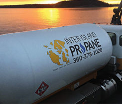 Inter-Island Propane is located in the San Juan Islands off the coast of Washington. Photo courtesy of Inter-Island Propane.