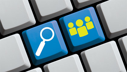 Social networks provide an opportunity to find more passive candidates who may not be applying to your open job postings. Photo: iStock.com/keport