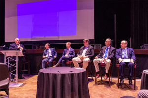 From left, Michael Hopsicker, Joseph Armentano, Stephen Kossuth, March Schoone, Bill Anderson and Tom Knauff. Photo courtesy of Roger Rosenbaum