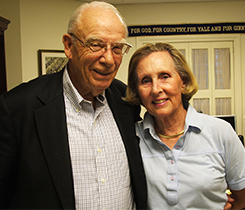 Photo of Sam McTier and his wife Ginny