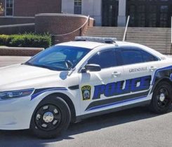 Greeneville has converted 13 police Ford sedans to run on autogas. Photo courtesy of Alliance AutoGas