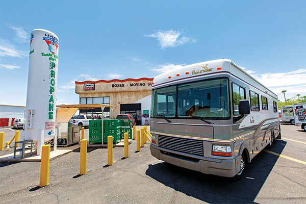 Propane retailers can expect to serve more RV customers this summer. Photo courtesy of U-Haul