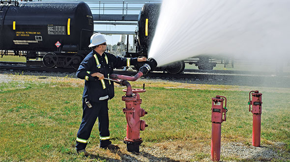 Train your employees on how to respond in an emergency. Photo by LP Gas staff