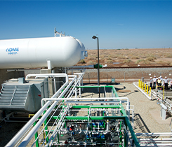 Oberon Fuels plant photo