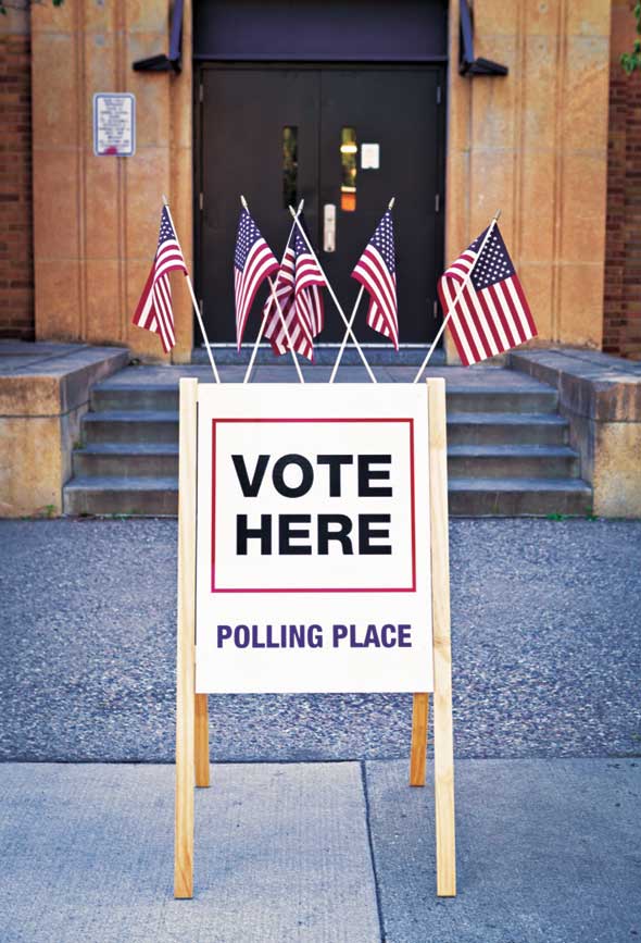 Election Day polling place