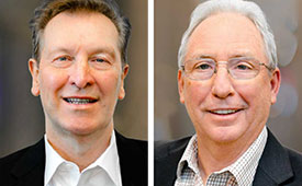 Martin Adams and Robert Barnacle headshots