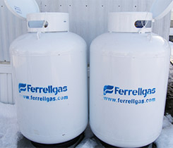 Ferrellgas tanks photo by LP Gas staff