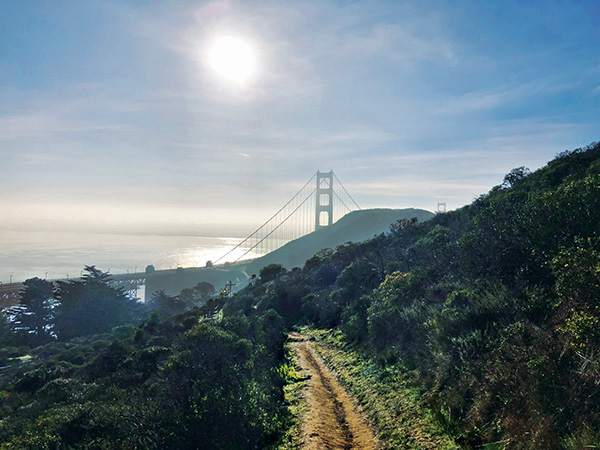 Alafia has taken time to hike in the past year throughout California. Photo by Joy Alafia