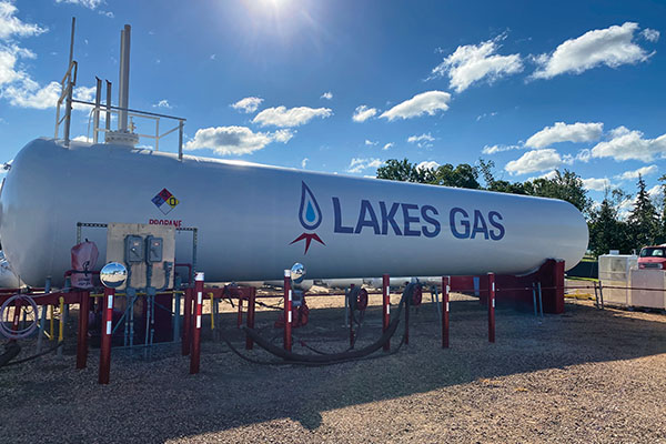 Photo courtesy of Lakes Gas