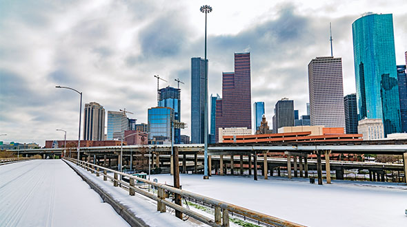 Throughout harsh winters and weather crises, such as what Texas faced this year, propane serves as a dependable energy source. Photo: Art Wager/iStock / Getty Images Plus/Getty Images