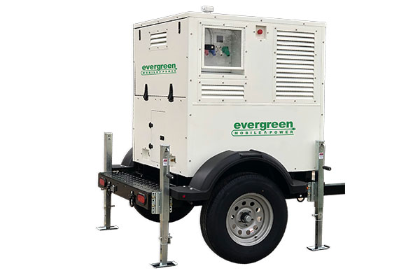 Photo courtesy of Evergreen Mobile Power _ mobile propane generator