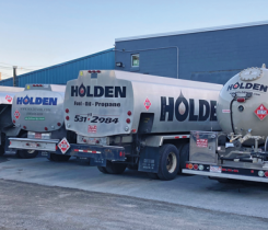 Holden Oil began as a gas station in 1924 before it transitioned into the oil and propane businesses. (Photo: Charles Holden)