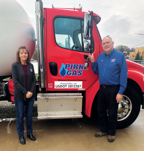 Greg and Ann Pirkl of Minnesota-based Pirkl Gas say they “loved the propane company we built.” They sold it to ThompsonGas last year. (Photo courtesy of ThompsonGas)