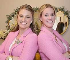 Sarah Berry, left, will serve as vice president of Savvi Industries alongside Amanda Bacon-Davis.