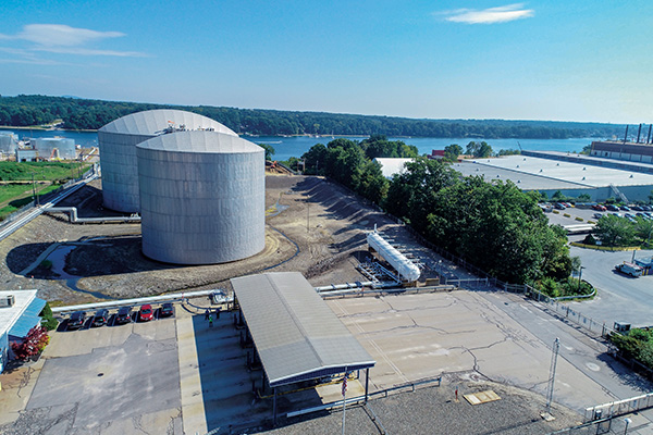 Sea-3 propane terminal port in New Hampshire Photo courtesy of Nearview