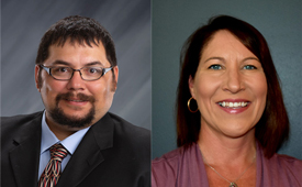 Headshots: Jack Zoback (left) and Amy Berg