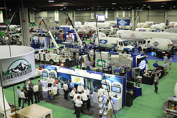 Propane Expo show floor photo by Craig Huey, Craig Huey Photography