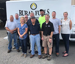 Two generations of Gault and three generations of Rowan families gather on closing day. (Photo courtesy of Cetane Associates)