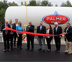 Palmer Gas & Oil celebrates the opening of its new fuel storage facility in Somersworth, New Hampshire. Photo courtesy of Palmer Gas & Oil