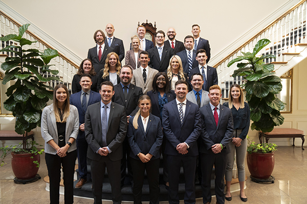 Group photo of Ferrellgas Management Development Program graduates courtesy of Ferrellgas