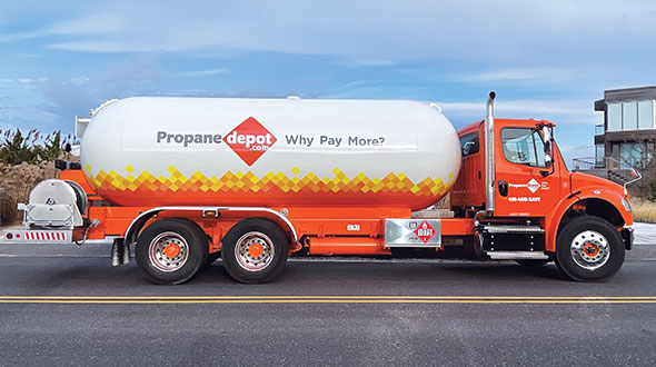 Propane Depot serves customers in New York’s Nassau and Suffolk counties. Photo courtesy of Propane Depot