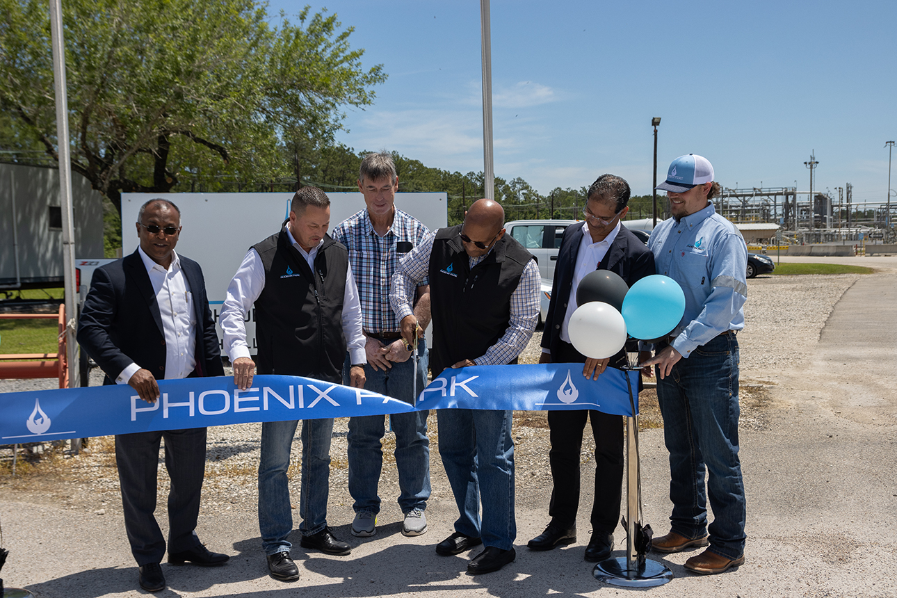 Phoenix Park Energy Marketing (PPEM) hosted a dedication ceremony for its newly acquired NGL terminal located in Hull, Texas. (Photo courtesy of PPEM)