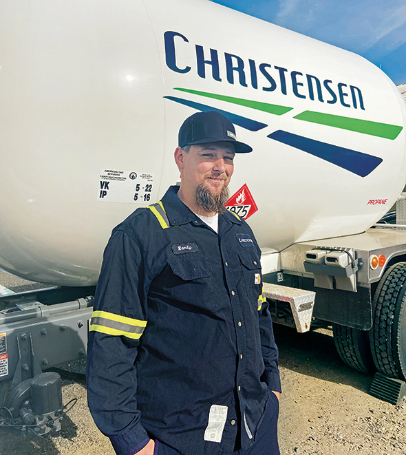 Randy Brouwer says he joined the propane industry for better work-life balance. Photo courtesy of Christensen Inc. 